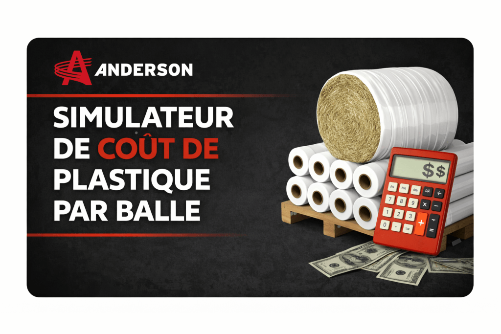 Simulateur du coût de pellicule plastique par balle